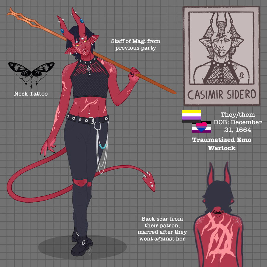 Casimir Design Sheet