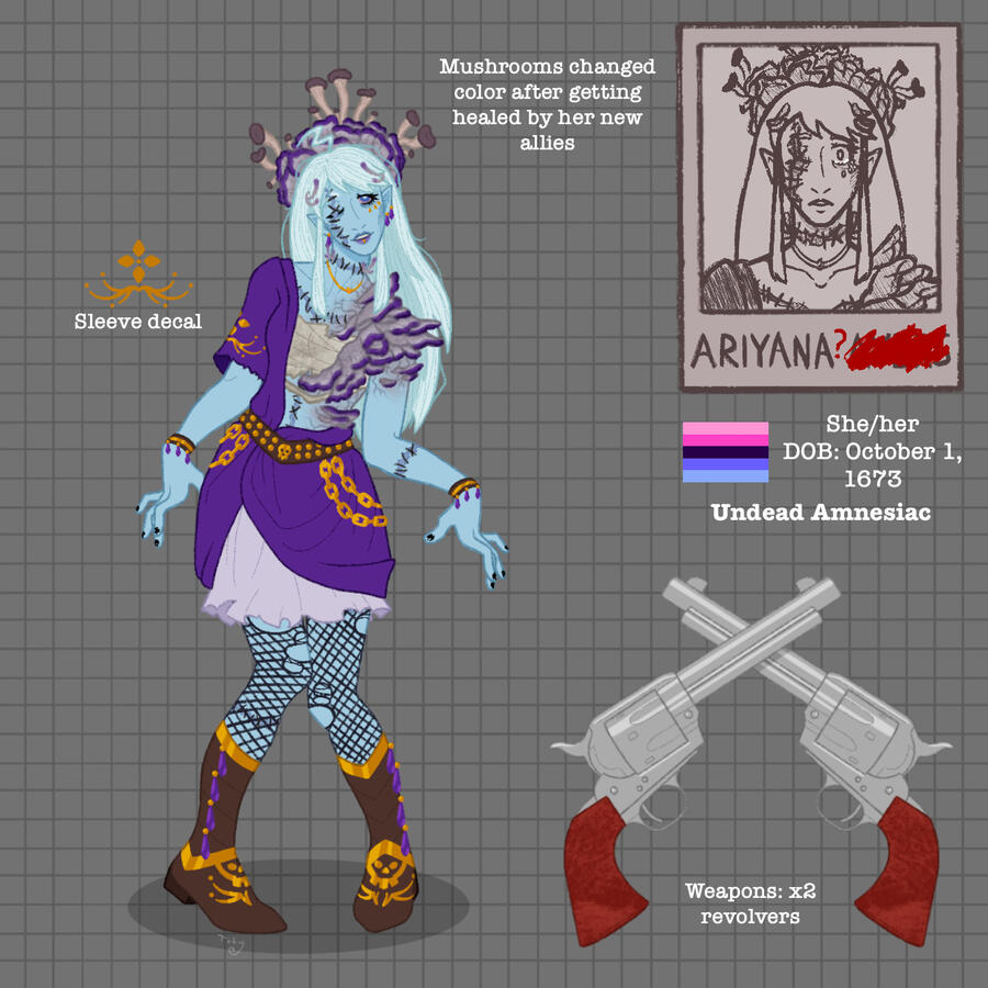 Ariyana Design Sheet