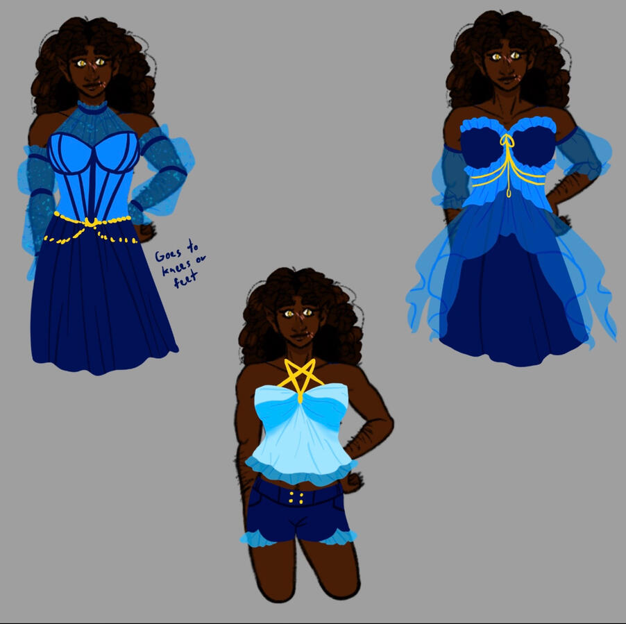 Celeste Outfit Concepts