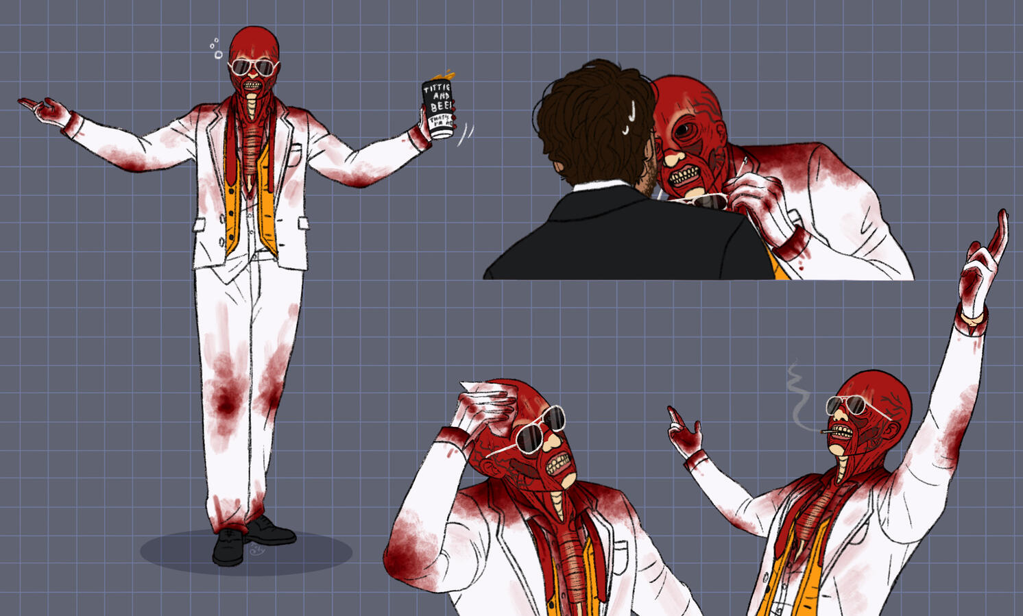 Ghost x Hellraiser Casual Design Concept
